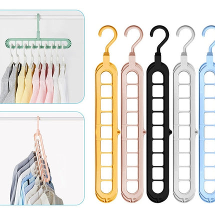 SpaceSaver Hangers - Efficiënte Kledingorganisatie voor Jouw Kast