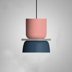 Roze Blauw / 110V-120V / S (24 x 18 cm)