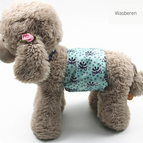 Blauw met wasberen / XS