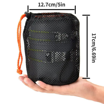 TrekChef - Complete Camping Pannenset met Bestek