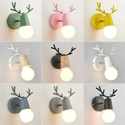 Nordic Glow Gewei LED Wandlamp – Elegant & Energiezuinig Design