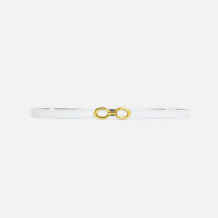 LuxeRing Belt - Elegante Leren Riem voor Dames