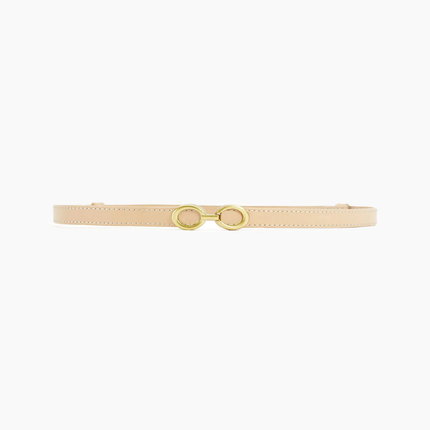 LuxeRing Belt - Elegante Leren Riem voor Dames