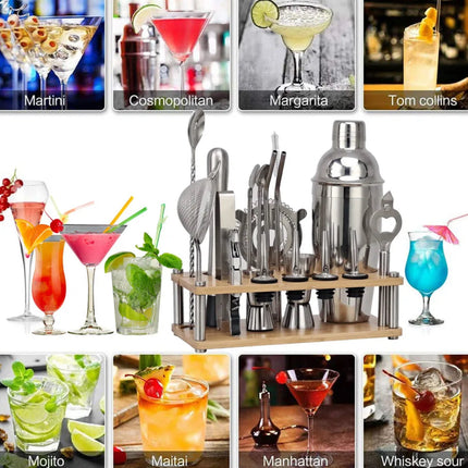 ShakerPro - Luxe 23-delige Cocktailset voor Bartenders