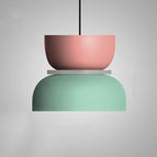 Roze Groen / 110V-120V / M (22 xx 22 cm)