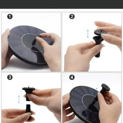 Flowbee – Elegante Solarfontein voor Tuinvogels