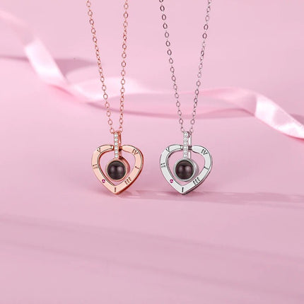 EternalLove Necklace – Hartvormige Ketting in 100 Talen