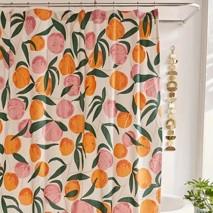 Elegant Bloemendouchegordijn – Frisse Badkamer Make-over