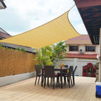 Beige / 2x5m - Rechthoek / Zonder Montageset