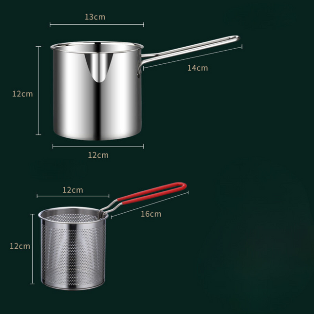 CrispMaster - Compacte Frituurpan voor Snacks