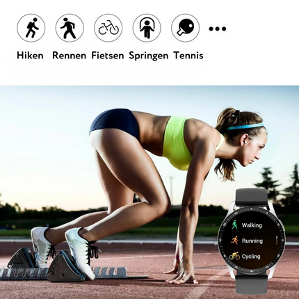 PowerPulse Elite - Stijlvol Sporthorloge voor Topprestaties