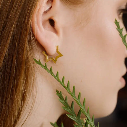 GoldenStar Earrings - Elegante & Hypoallergene Oorbellen
