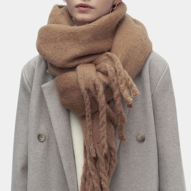 SoftGlam – Luxe Dames Sjaal met Warme Look