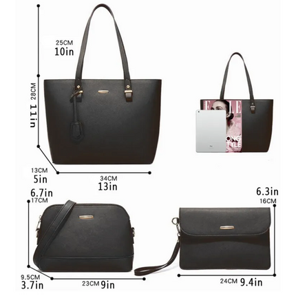 Camilla Set - Stijlvolle 4-delige Tas Collectie