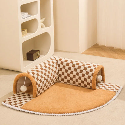 CozyCat Tunnel – Stijlvolle Speelplaats voor Katten