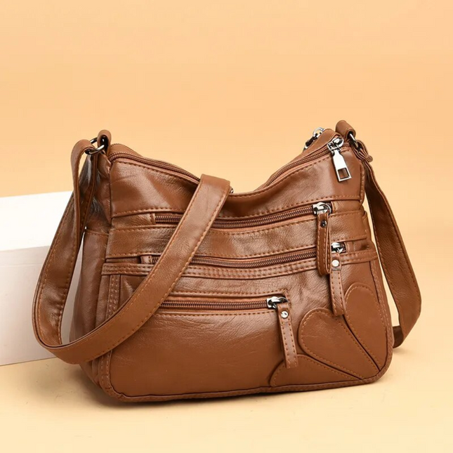 Carly Messenger Bag – Vintage Stijlvolle Schoudertas