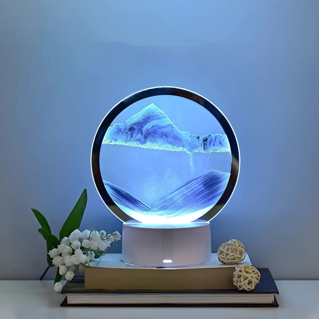 Betoverende Drijfzand Kunstlamp – Magische Animatieverlichting voor Elk Interieur