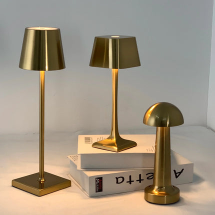 Seraphine Lumière - Draadloze Oplaadbare LED USB Vierkante Tafellamp