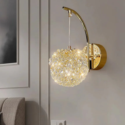Luxe Wandlamp van Kristal - Verfijnde Verlichting voor Jouw Interieur