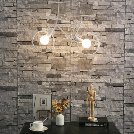 BikeGlow – Stijlvolle LED Hanglamp voor Fietsfanaten