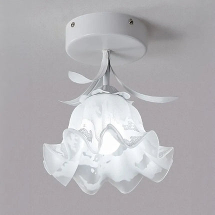 MiniFlorale Plafondlamp - Luxe Mini Hanglamp voor Tijdloze Sfeer