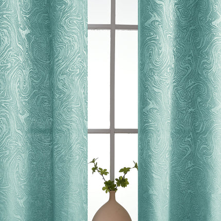 AquaLuxe Curtains - Verduisterende Textuur Gordijnen voor Eigentijdse Interieurs