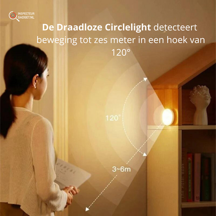 Draadloze Circlelight - Verlicht jouw huis zonder bedrading!