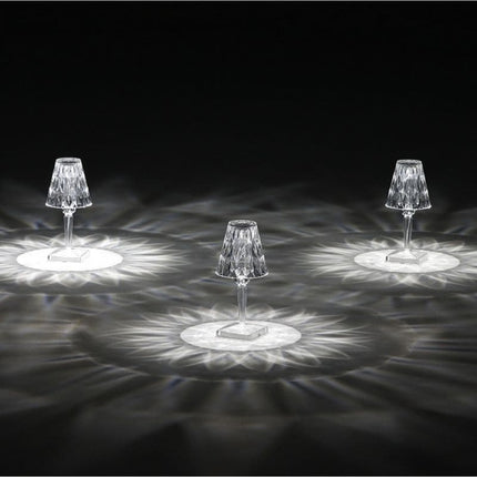 LuxeGlow - Elegante Kristallen Tafellamp voor Woonkamer