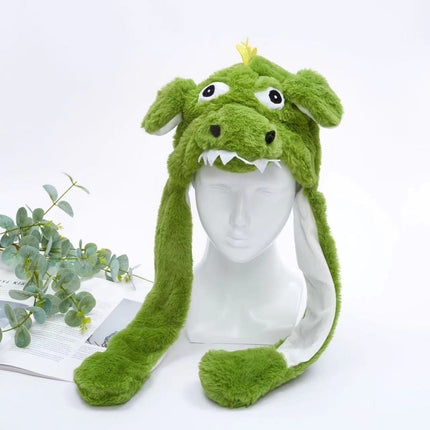 BunnyBounce Hat – Schattige Muts met Beweegbare Oortjes