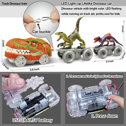 DinoExpress Train Set – Avontuurlijke Speelset voor Kids