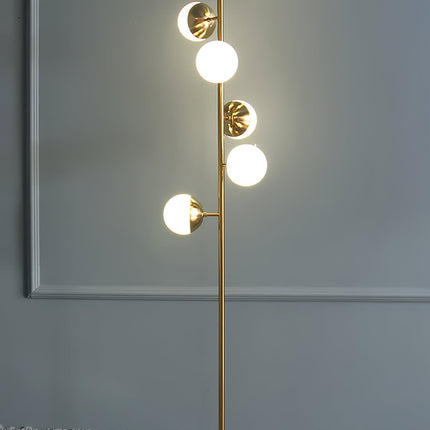 Doppler LED Boomlamp - Retro Elegante LED Staande Lamp