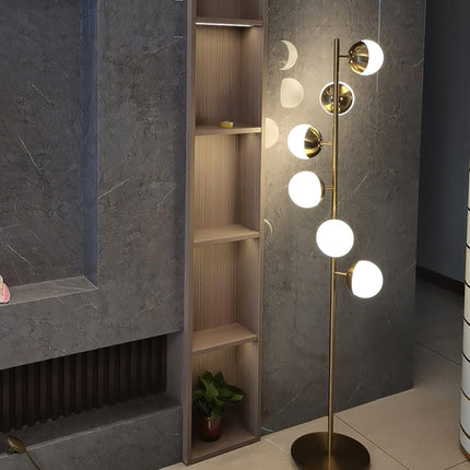 Doppler LED Boomlamp - Retro Elegante LED Staande Lamp