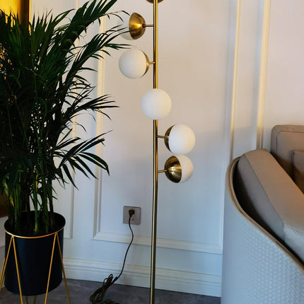 Doppler LED Boomlamp - Retro Elegante LED Staande Lamp