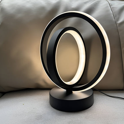 Moderne Dimbare Tafellamp - Stijlvol Metaal Design met USB