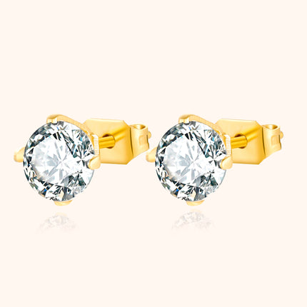 Sparkling Mira Mini Earrings - Shine Bright!