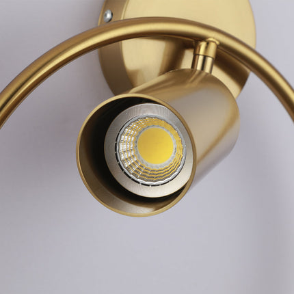 FlammeStylée – Gouden Wandlamp voor Elegante Sfeer