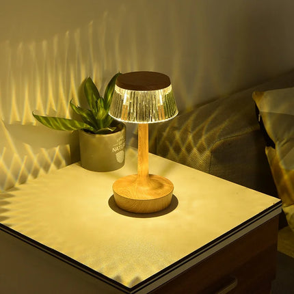 Crystal Pendant - Oplaadbare Draadloze Tafellamp