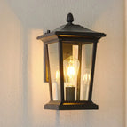 D25*H37cm / Zwart / Helder glas