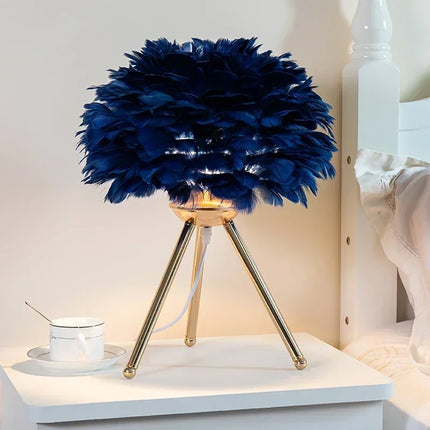 Luxe Ganzendons Lamp – Natuurlijke Elegant Verlichting