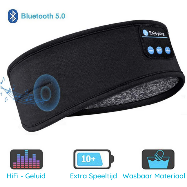 DreamTunes - 3-in-1 Slaapmasker met Koptelefoon