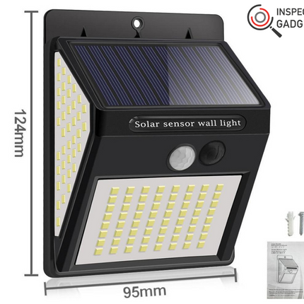 Solar LED Motion Light ™ (incl. Bewegingssensor) - Verlicht jouw tuin zonder bekabeling!