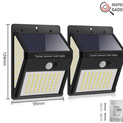Solar LED Motion Light ™ (incl. Bewegingssensor) - Verlicht jouw tuin zonder bekabeling!