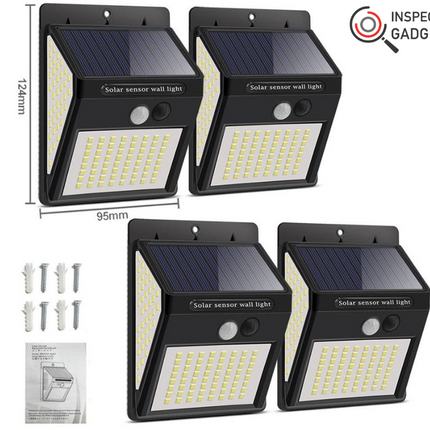 Solar LED Motion Light ™ (incl. Bewegingssensor) - Verlicht jouw tuin zonder bekabeling!