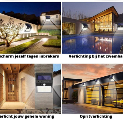 Solar LED Motion Light ™ (incl. Bewegingssensor) - Verlicht jouw tuin zonder bekabeling!