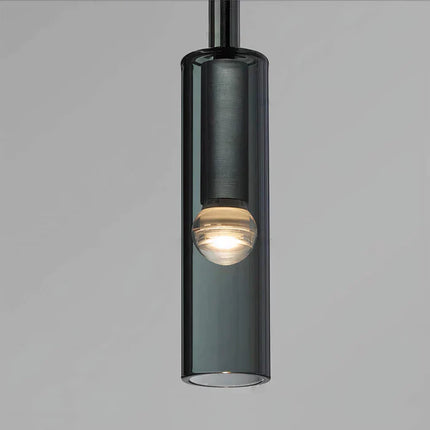 SoleilFumé – Scandinavische Wandlamp met Gerookt Glas