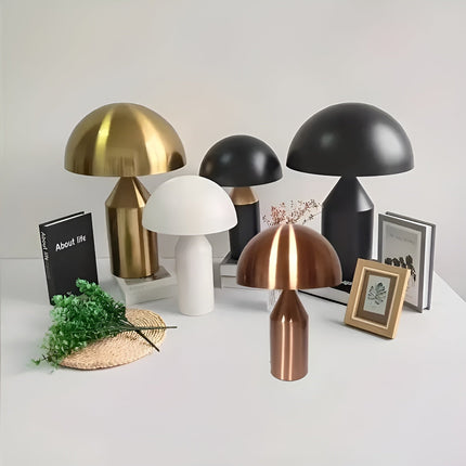 Elegante Retro LED Tafellamp - Draadloos & Oplaadbaar