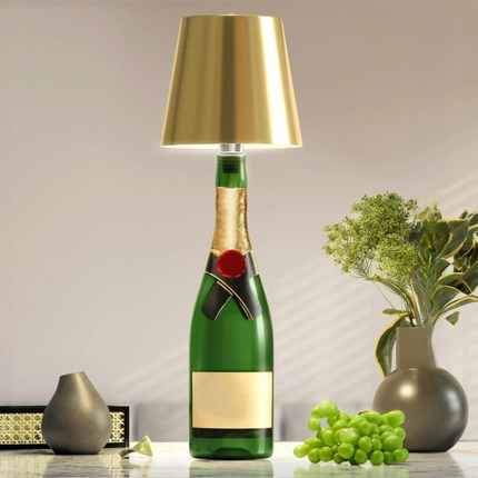 Elegante Verlichtingsfles met Touchbediening en USB Opladen