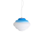 Verloop blauw / Dia 40cm x H 30cm