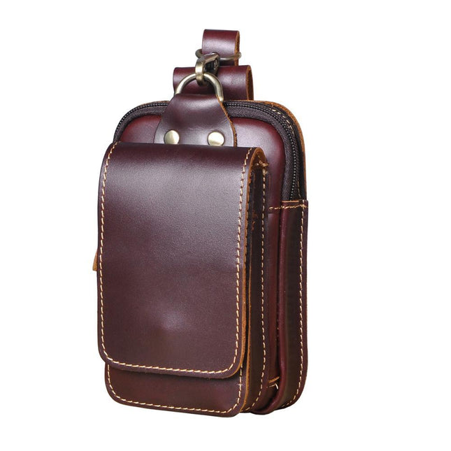 EliteGuard – Luxe Leren Heuptas voor Heren