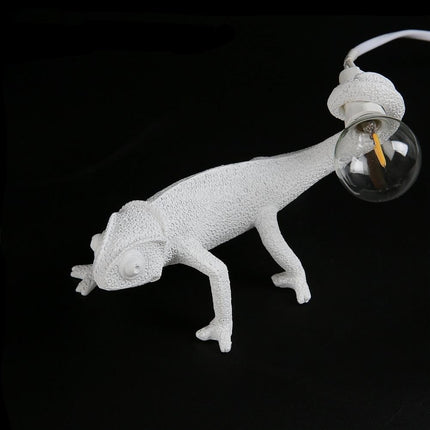 Resin Lizard Tafellamp - Elegante Hagedis Tafellamp van Hars voor Modern Interieur